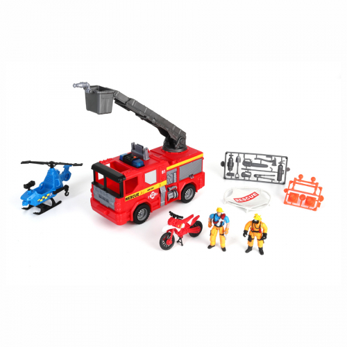 41 шт.доступно/546053_S20 Игровой набор: Спасательная пожарная машина