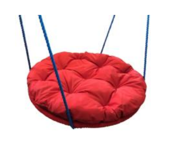 КАЧЕЛИ «ГНЕЗДО» подушка с оплёткой (диаметр — 0,6 м / 0,8 м / 1,2 м)