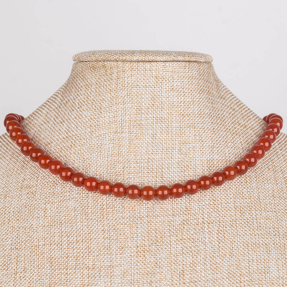 Радуга Самоцветов Бусы из Сердолика