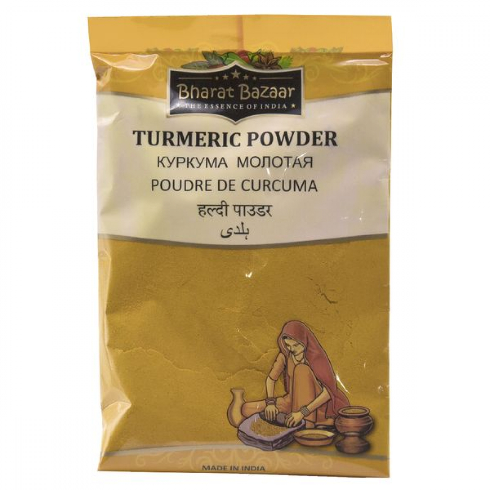 BHARAT BAZAAR Ground turmeric Куркума молотая 100г