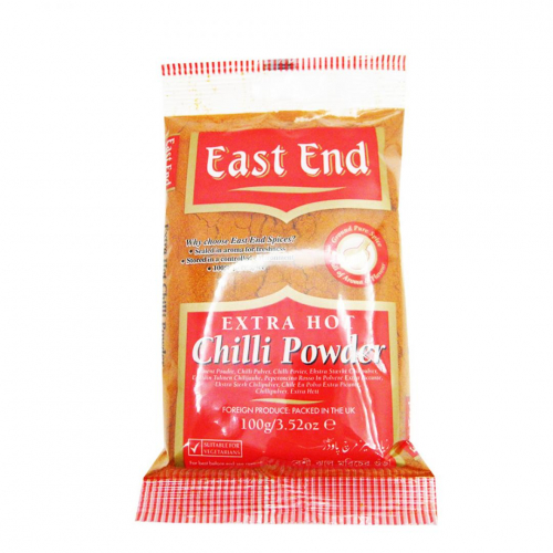 EAST END Chilli powder e/hot Перец чили молотый очень острый 100г