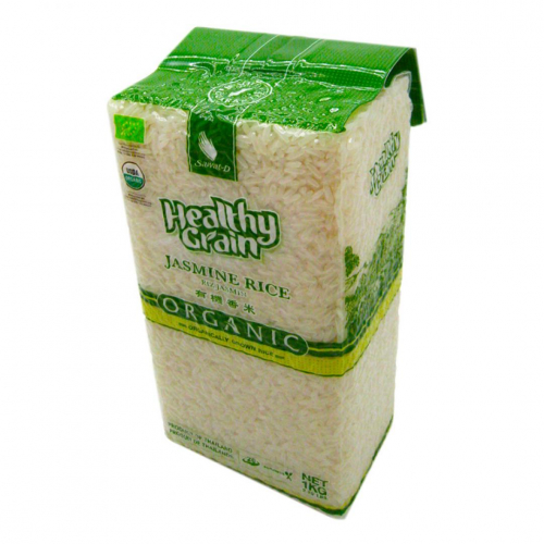 Aroy-D Рис белый жасминовый тайский органический 1кг