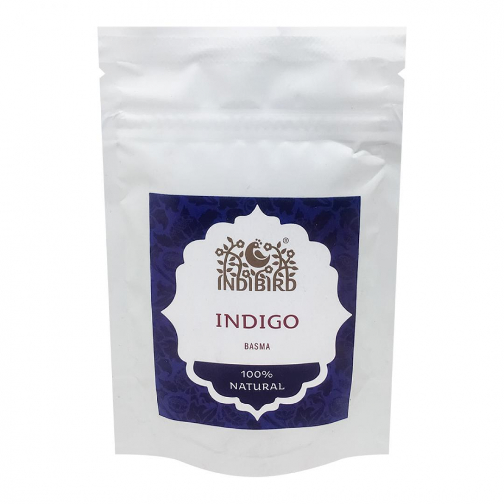 INDIBIRD Henna for hair Basma Хна для волос Басма 100% натуральная 50г