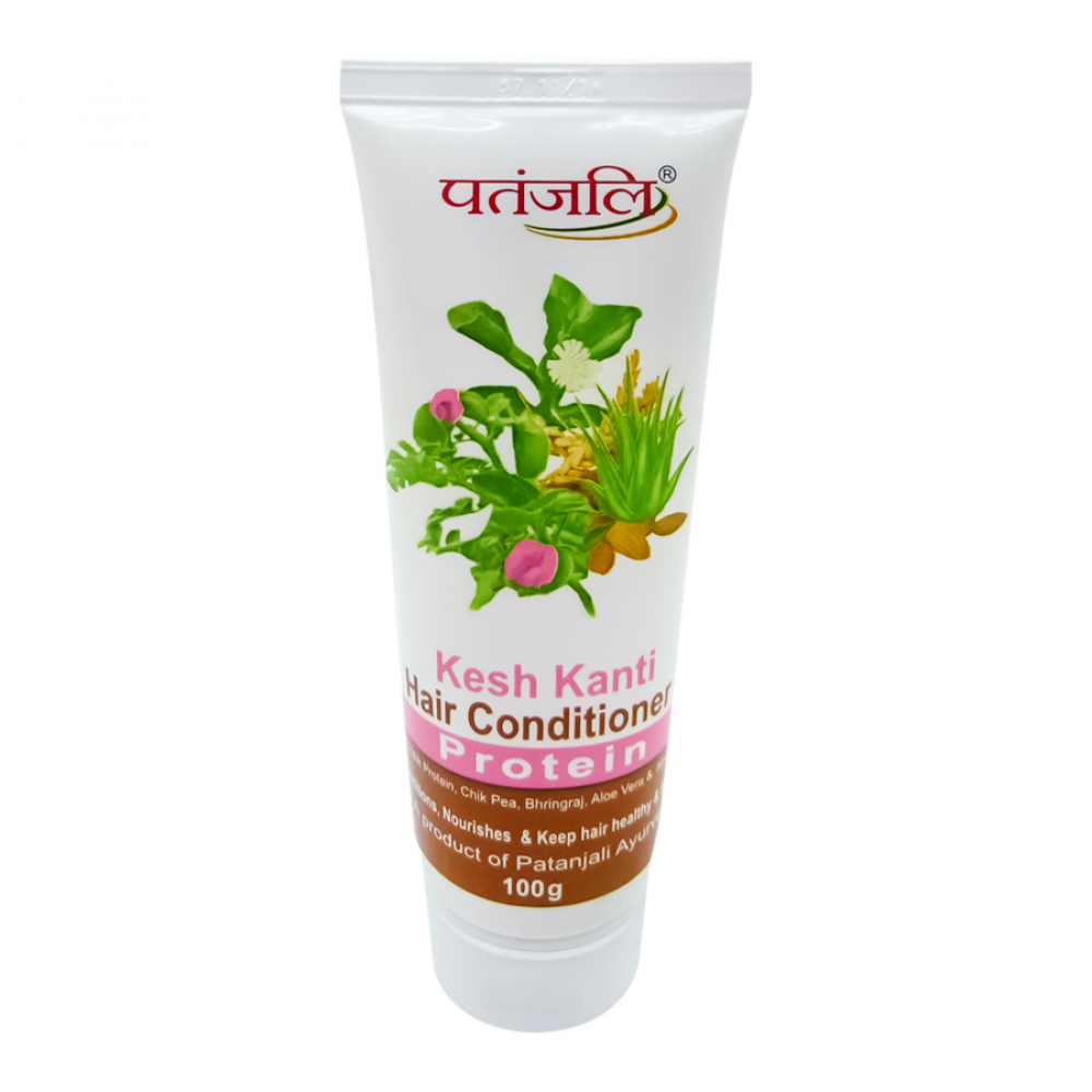 PATANJALI Protein hair conditioner Кондиционер для волос протеиновый для усиленного питания 100г