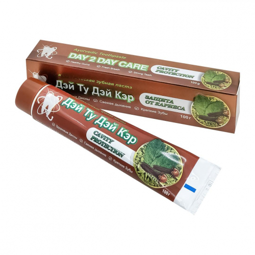 DAY2DAY Toothpaste Зубная паста Защита от кариеса 100г