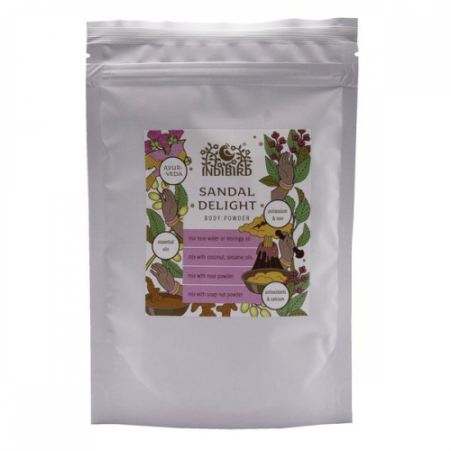 INDIBIRD Sandal Delight Powder Порошок для тела Сандаловое наслаждение 50г