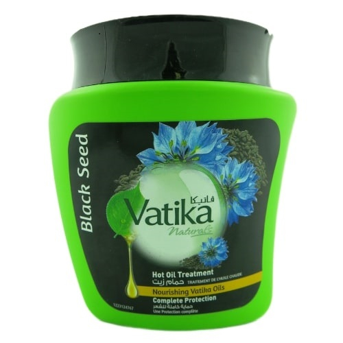 Dabur Vatika Маска для волос с маслом Черного Тмина восстанавливающая 500г