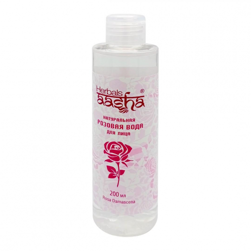 AASHA HERBALS Rose water cosmetic Розовая вода косметическая 200мл