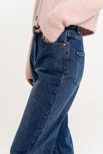 SUSAN3 брюки джинсовые женские индиго