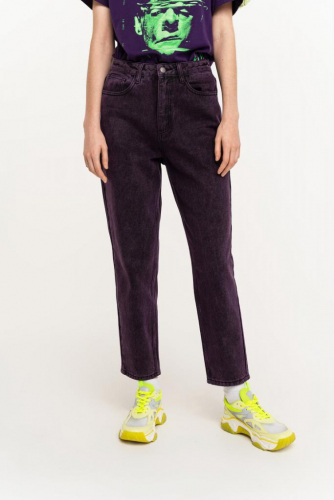 SUSAN3 брюки джинсовые женские фиолетовый