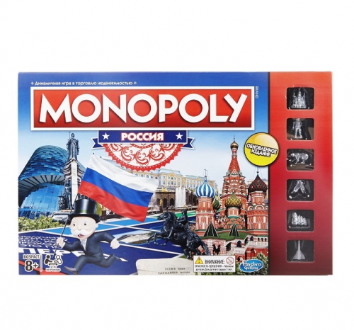 Настольная игра Monopoly Россия (новая уникальная версия)