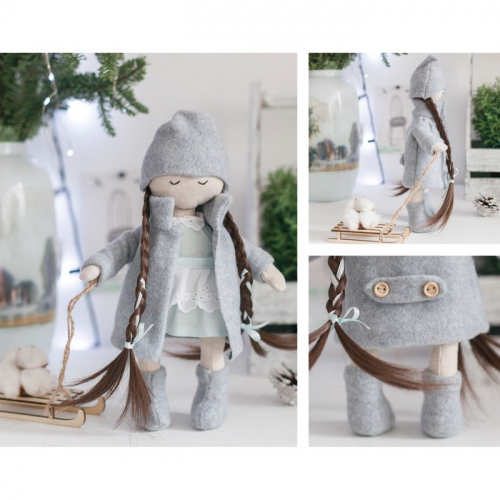Мягкая кукла «Дуняша», набор для шитья, 17 × 5 × 15 см