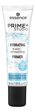  ESSENCE Праймер для лица prime+ studio hydrating + skin refreshing primer, 30 мл