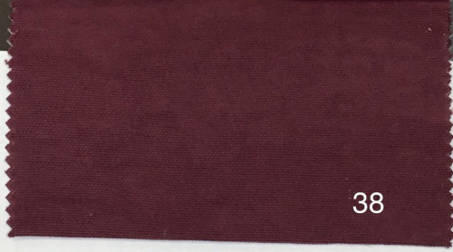 Портьерная ткань КАНВАС M02 №38 темно-малиновый 300 см