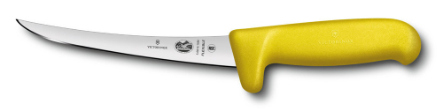Нож Victorinox обвалочный, гибкое лезвие 15 см, желтый