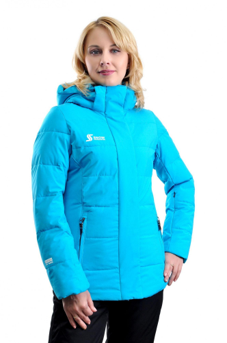 Куртка (взросл.) жен. утепл. SNOW HEADQUARTER B8768 голубой
