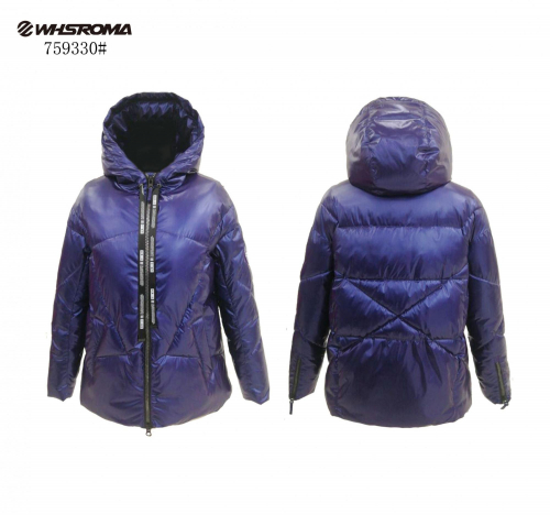 Куртка (взросл.) жен. (биопух) WHS 759330 фиолетовый