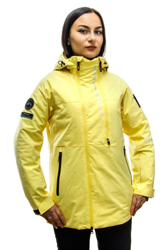 Куртка (взросл.) жен. (сноуборд) WHS 550028 жёлтый
