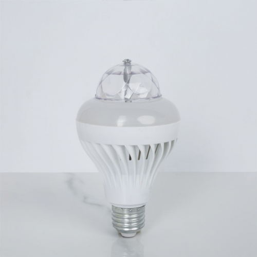 Лампа хрустальный шар диаметр 8 см. два режима, V220, цоколь Е27