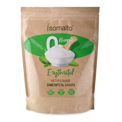Isomalto. Натуральный заменитель сахара Эритрит (Эритритол) 1000г. 1/5