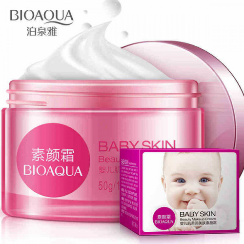 Дневной крем для лица BioAqua Baby Skin Beauty Makeup Cream 50гр