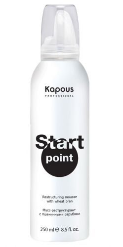 Kapous Мусс-реструктурант «Start Point» с пшеничными отрубями 250 мл