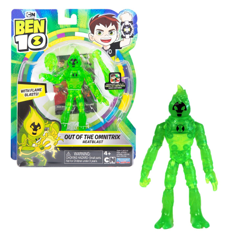 Ben 10 Фигурка 12.5 см, Человек-огонь из Омнитрикс