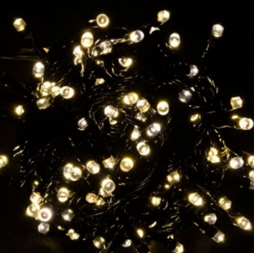 Уличная светодиодная гирлянда нить 500 LED, тепл белая, 220В, 50м ...