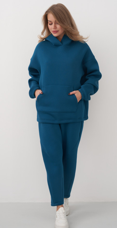 Толстовка женская COTTON с начесом плотный