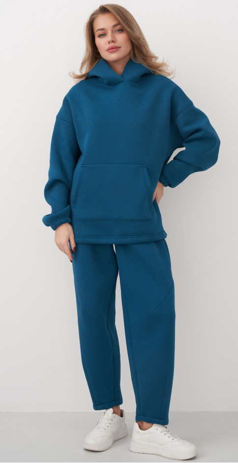 Толстовка женская COTTON с начесом плотный