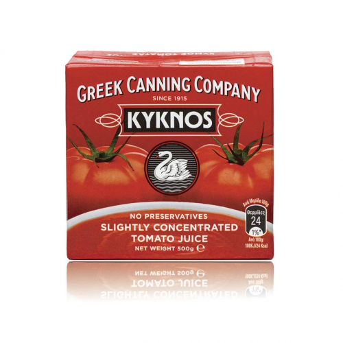 Сок томатный слабо консервированный 7% (пассата) KYKNOS 500г