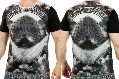 Модная футболка для мужчин от ТМ Splash – оригинальный принт для ценителей эксклюзивного дизайна 119 ОСТАТКИ СЛАДКИ!!!!