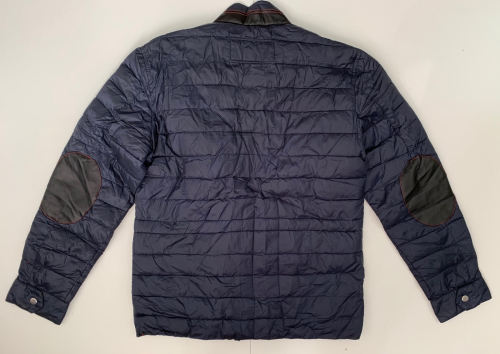 Оригинальная темно-синяя куртка для мужчин  №3590
