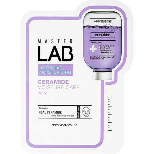  Тканевая маска для лица с керамидами MASTER LAB REAL CERAMIDE 1шт