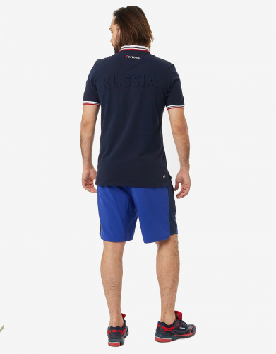 Рубашка поло мужская (синий) m13210g-nn191