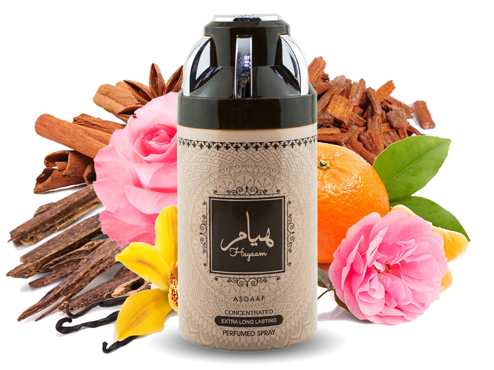 Спрей-парфюм для женщин Asdaaf Hayaam, 250 ml