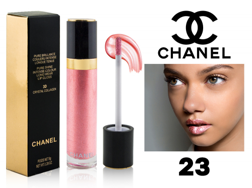 Глянцевый перламутровый блеск Chanel 3D Crystal Collagen, ТОН 23