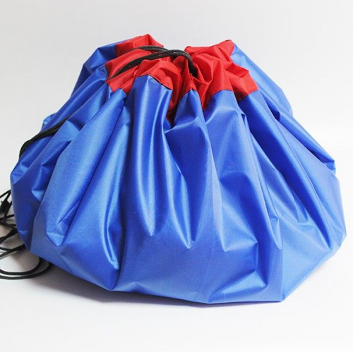 Сумка-коврик для игрушек Toy Bag диаметр 100 см цв. сине-...