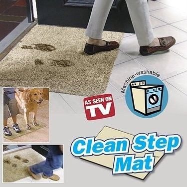 Супервпитывающий придверный коврик New Clean Step Mat (Кл...