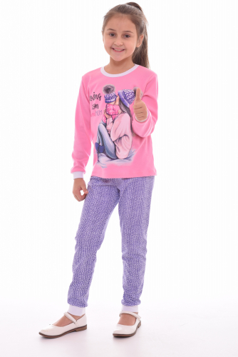 Пижама подростковая (розовый)