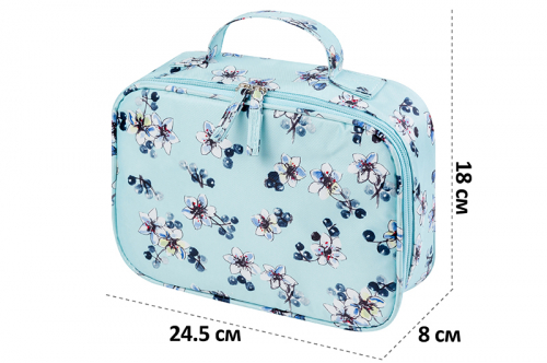 Косметичка дорожная 24,5*18*8 см 