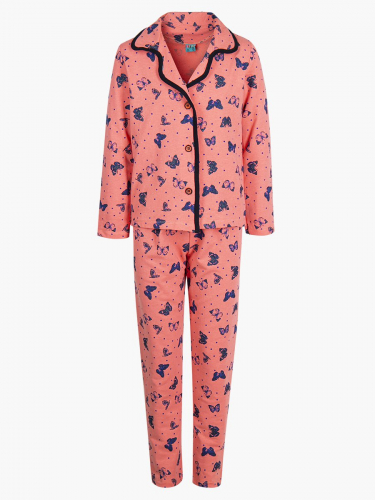 Пижама с начесом для девочки CC100703
