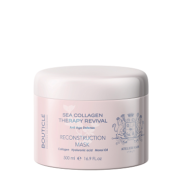 BOUTICLE Маска коллагеновая восстанавливающая / Sea Collagen Therapy Revival RECONSTRUCTION MASK 500 мл