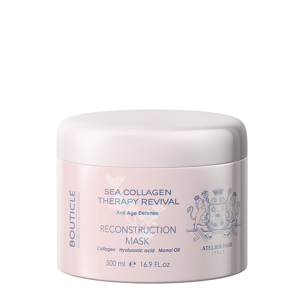BOUTICLE Маска коллагеновая восстанавливающая / Sea Collagen Therapy Revival RECONSTRUCTION MASK 500 мл