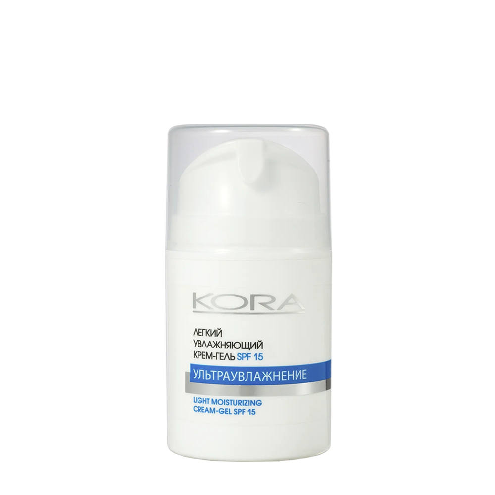 КОРА Крем-гель увлажняющий легкий SPF 15 50 мл