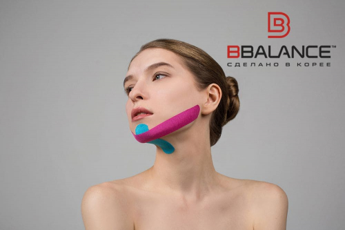 Тейп для лица BB FACE TAPE™ 5 см × 5 м хлопок бежевый