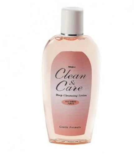 НОВИНКА! Очищающий лосьон для сухой кожи лица Mistine Clean & Care deep cleansing lotion gentle formula  120 мл (розовый)