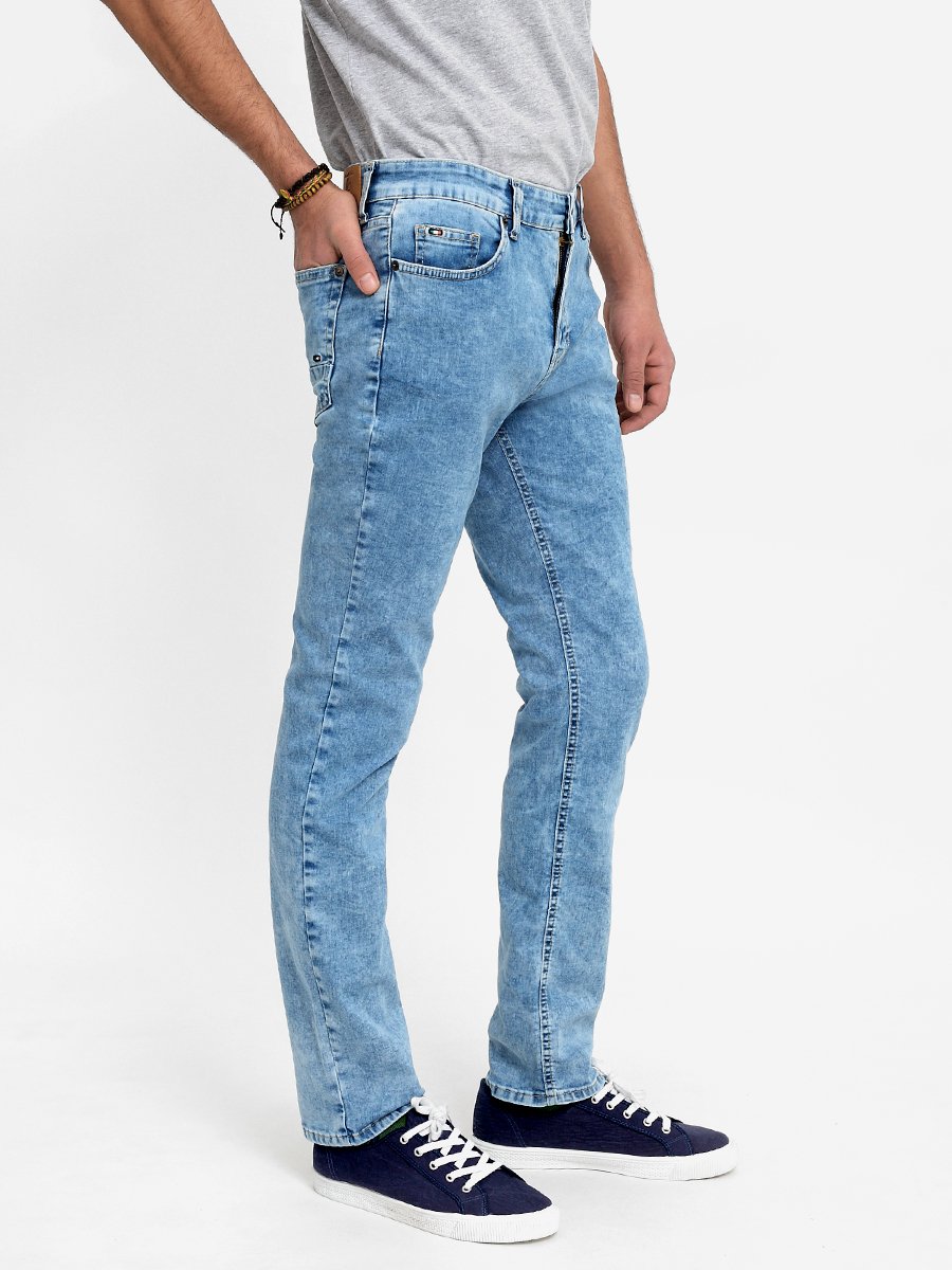 Голубые мужские джинсы купить