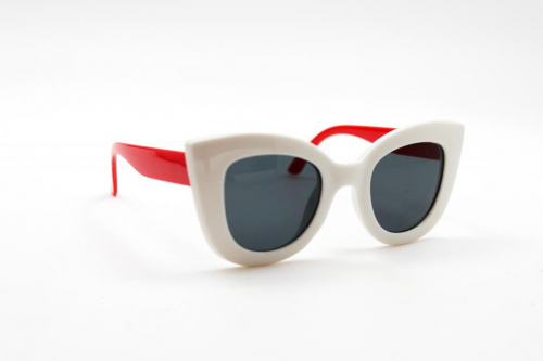 детские солнцезащитные очки 076 белый красный