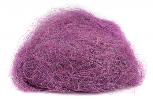 Сизалевое волокно (фиолетовый), упак. 100 гр В наличии